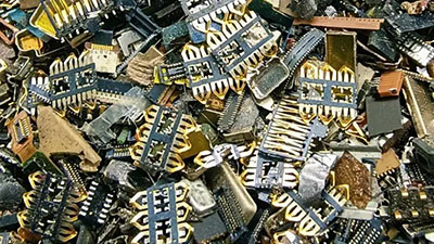 Waste Electronic Scraps